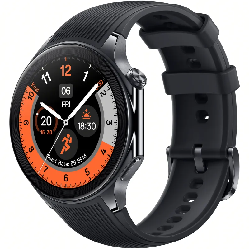 Smartwatch OPPO Watch X, compatibil Android, Platinum Black