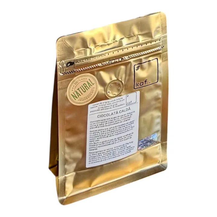 Ciocolata Calda Artizanala KAF din boabe de cacao Single Origin, 200g