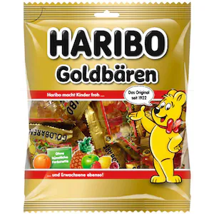 Jeleuri Haribo Goldbear Mini Maxi, 250g.