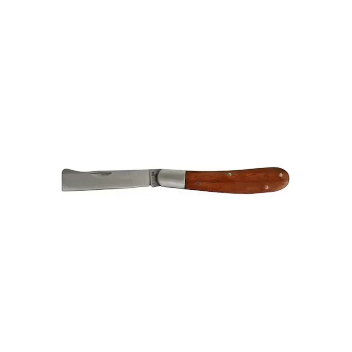 Cutit pentru altoit, varf plat, lama 10 cm