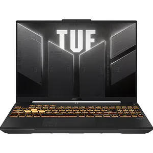 Laptop Gaming ASUS TUF F16 FX607VU-RL079, Intel Core 5 210H pana la 4.8GHz, 16" WUXGA, 16GB, SSD 512GB, NVIDIA GeForce RTX 4050 6GB, Free DOS, Mecha Gray