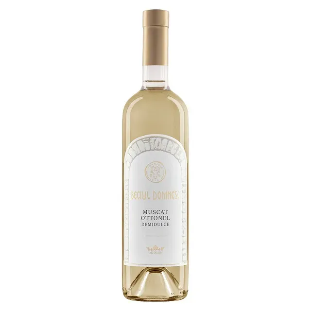 Vin alb demidulce Beciul Domnesc, Muscat Ottonel 0.75 l