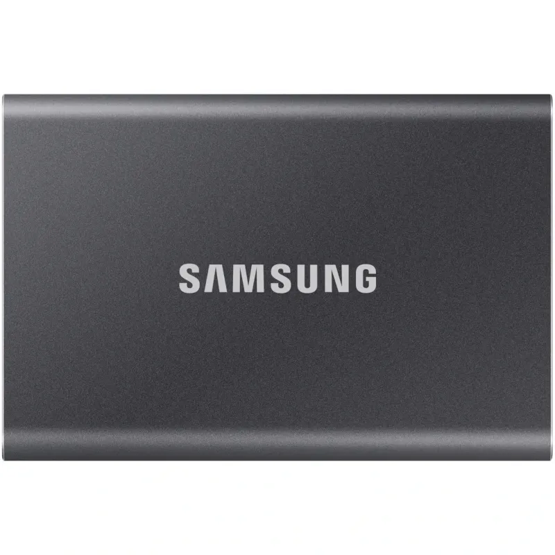SSD extern Samsung T7 portabil, 1TB, USB 3.2, Titan Grey