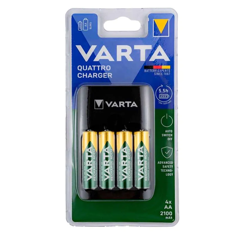Incarcator Varta USB ,4 sloturi, AA/AAA , 4 acumulatori 56706 inclusi
