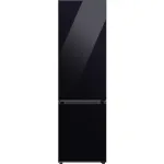 Combina frigorifica SAMSUNG RB38C7B6B22/EF, Bespoke, No Frost, 390 l, H 203 cm, Clasa B, Twin Cooling, Sticla neagra