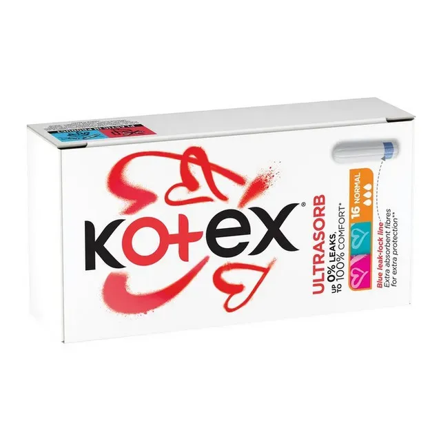 Tampoane interne Kotex Normal UltraSorb 16 bucati