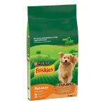 Hrana uscata pentru caini adulti Purina Friskies Balance, vita, pui si legume, 7 kg