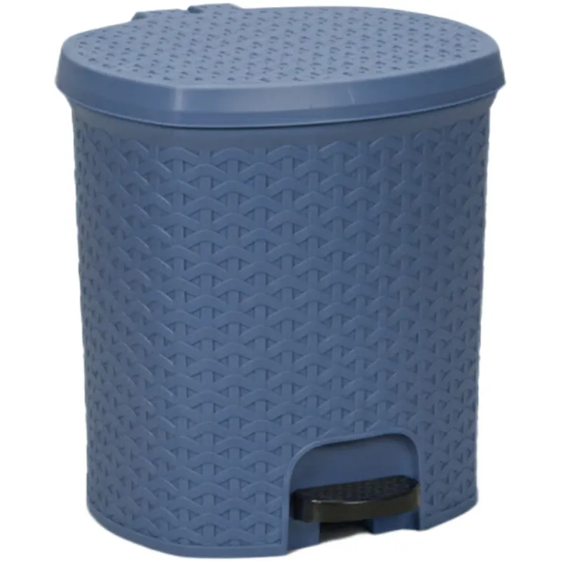 Cos de gunoi cu pedala Sterk, plastic, 5 l, diverse culori