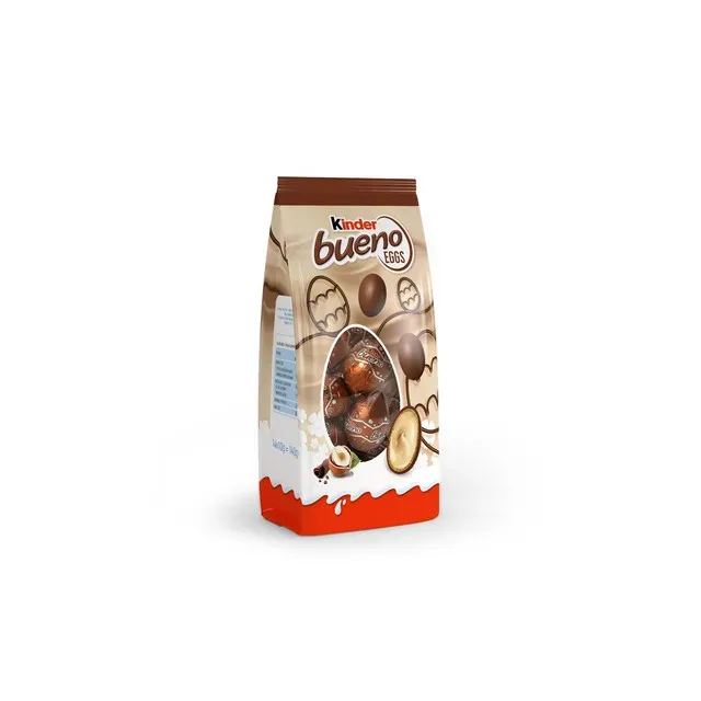 Bomboane de ciocolata Kinder Bueno Eggs, 80 g