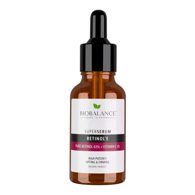 Serum BioBalance Retinol pur si Vitamina E, 30 ml