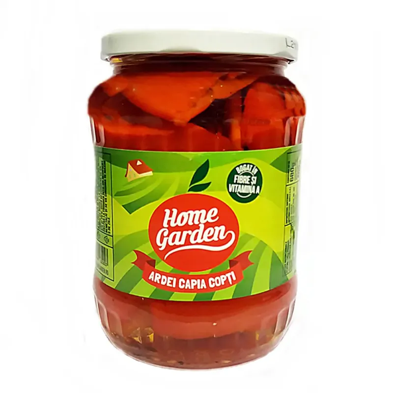 Ardei capia copti Home Garden, 720 ml