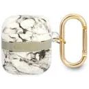 Guess GUA2HCHMAG AirPods cover grey/grey Marble Strap Collection