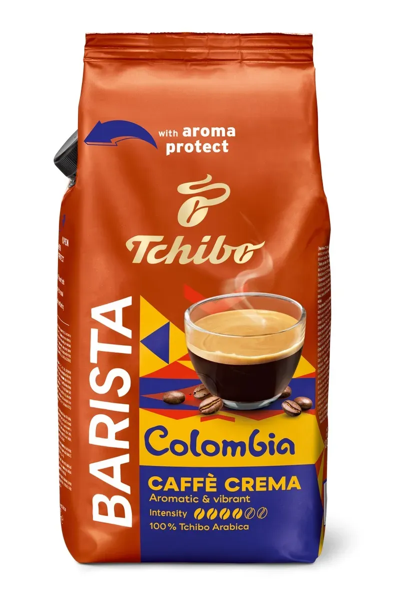 Cafea boabe Tchibo Barista Caffe Crema Colombia, 1 kg