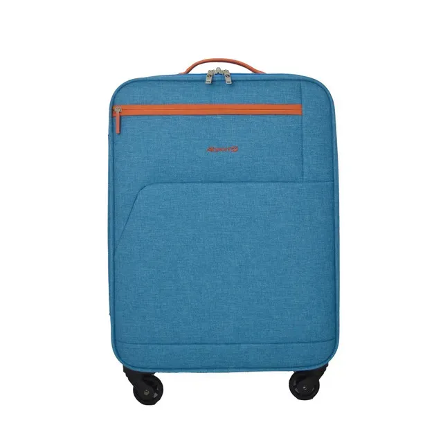Troler Airport Soft City Break, S, 36 x 55 x 20 cm, albastru
