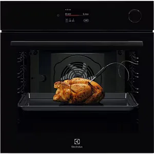 Cuptor incorporabil ELECTROLUX LOC9P3XZ, Electric, Gatire cu abur, Autocuratare pirolitica, 72 l, Clasa A++, Wi-Fi, negru