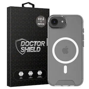 Husa de Protectie, Compatibila Apple iPhone 16e, Doctor Shield Fantom, MagSafe