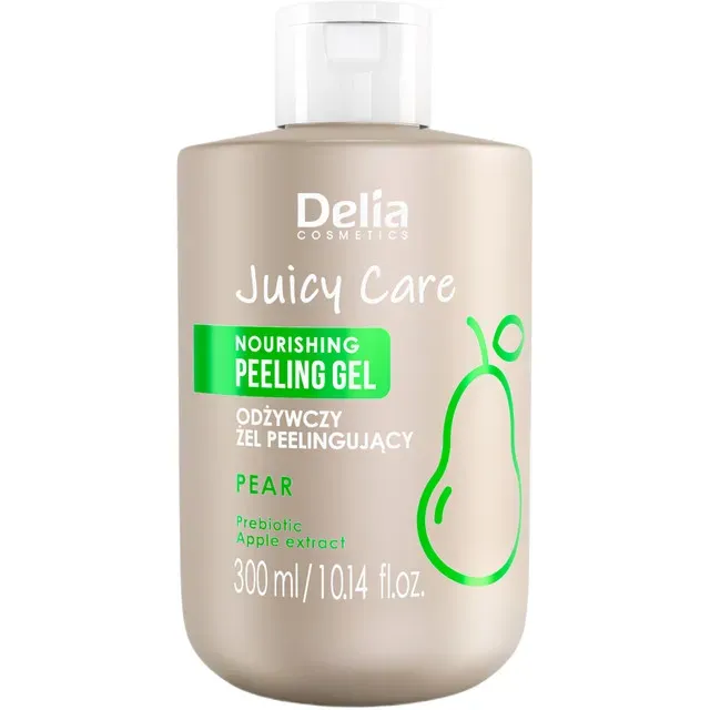 Gel nutritiv cu aroma de pere Delia Cosmetics Juicy Care, 300 ml