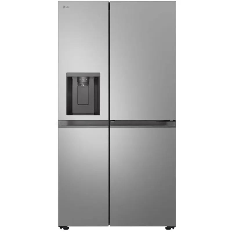 Side by Side LG GSJC41PYPE, No Frost, 641 l, H 179 cm, Clasa E, Dozator apa, argintiu