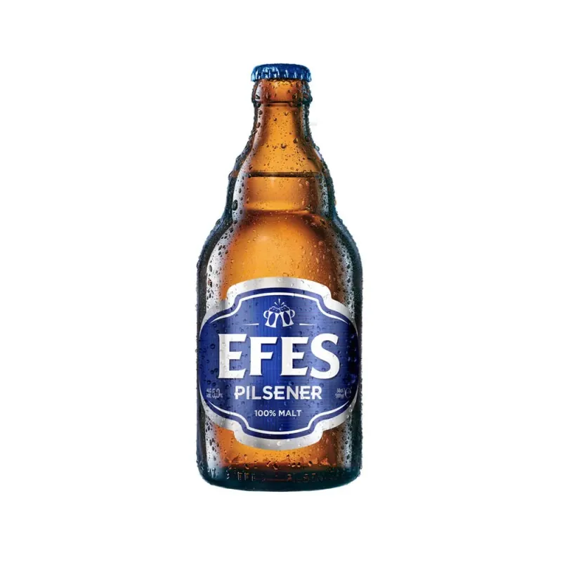 Bere blonda Efes Pilsener, 0.5 l