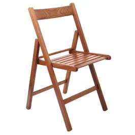 Scaun bucatarie / living pliant Basic, lemn, cires