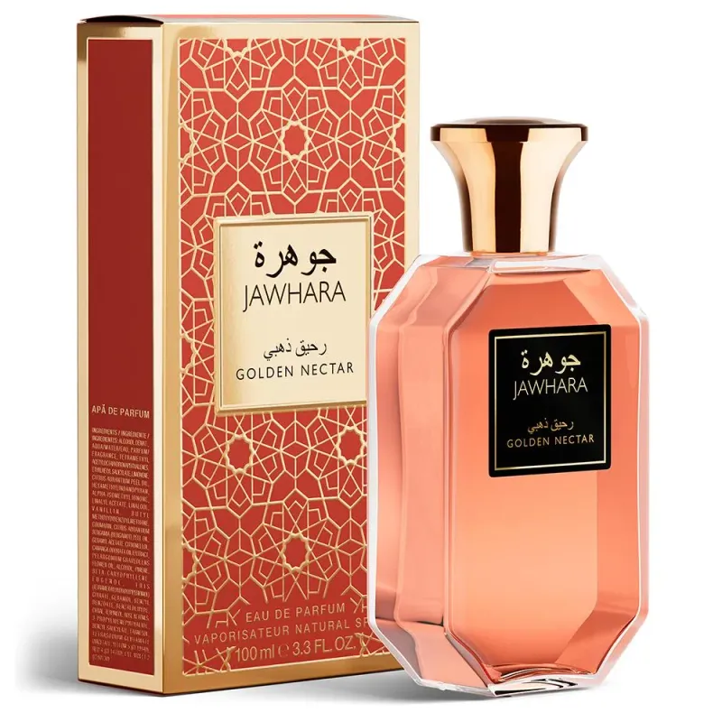 Apa de parfum Jawhara Golden Nectar, 100 ml