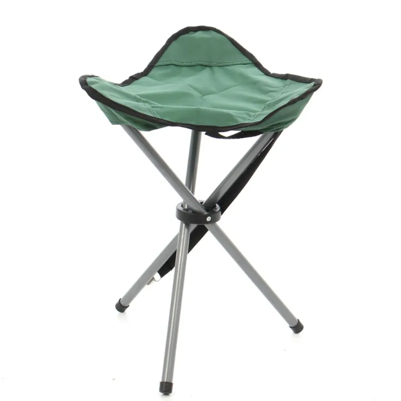 Scaun pescuit, camping, pliant D10002S, structura metalica, verde, 31 x 31 x 43cm | Dedeman