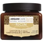 Masca reparatoare cu ulei de ricin Arganicare Castor Oil, 500 ml