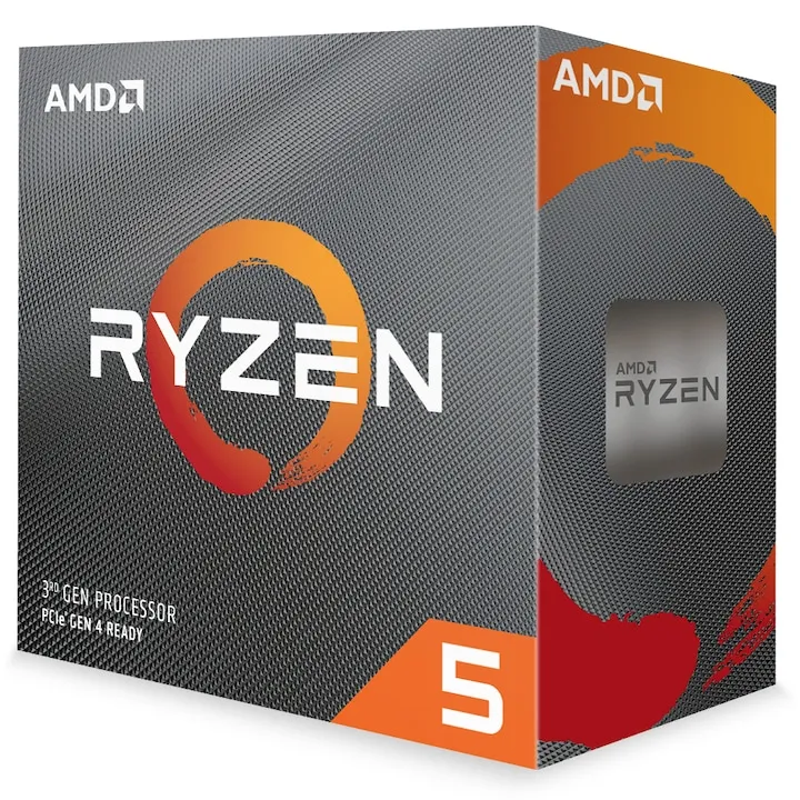 Procesor AMD Ryzen™ 5 3600, 35MB, 3.6GHz/4.2GHz Boost, Socket AM4, Wraith Spire Cooler