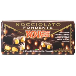 Ciocolata amara cu alune intregi 130g