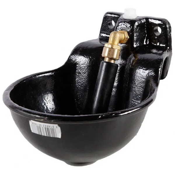 Adapatoare animale cu tija, Prindere cu suruburi, Supapa din Alama, Negru, 1.7L