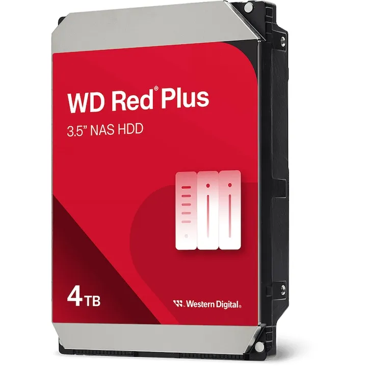 Hard Disk 3.5" Western Digital 4TB SATA3 24x7 NAS