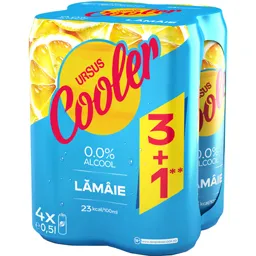 MIx de bere fara alcool si limonada 3+1 x 0.5L