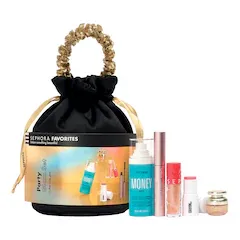 Set Party Glam Set cu articole pentru machiaj, par si parfum