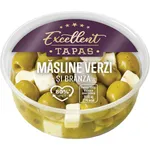 Masline verzi cu branza 130g