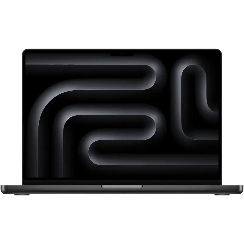 Laptop Apple MacBook Pro 14" cu procesor Apple M4, 10 nuclee CPU si 10 nuclee GPU, 16GB RAM, 512GB SSD, Space Black, INT KB