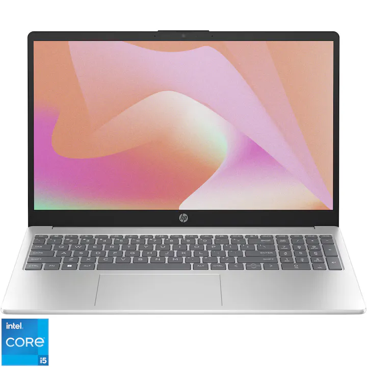 HP 15-fd0071nq cu procesor Intel® Core™ i5-1334U pana la 4.6 GHz, 15.6", Full HD, 16GB DDR4 RAM, 512GB SSD, Intel® Iris® Xe Graphics, Free DOS, Moonlight Blue