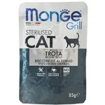 Hrana umeda pentru pisici sterilizate, cu pastrav 85g