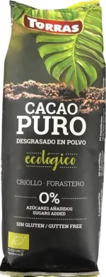 Cacao pudra ecologica Torras, fara zahar si fara gluten, 150 g