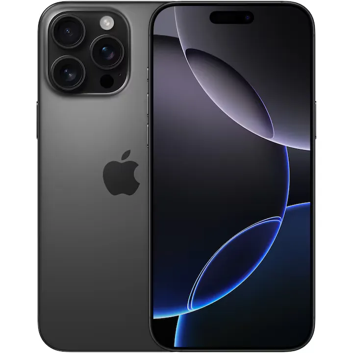 Apple iPhone 16 Pro Max, 1TB, 5G, Black Titanium