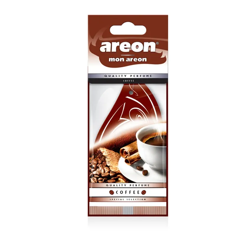 Odorizant auto Mon Areon cu parfum de cafea