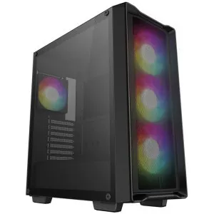Carcasa Deepcool CC560 MESH V2 Black, ventilatoare ARGB