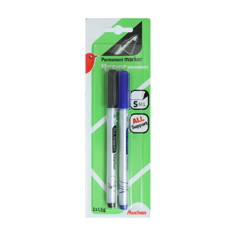 Marker Auchan pentru CD, 2 bucati
