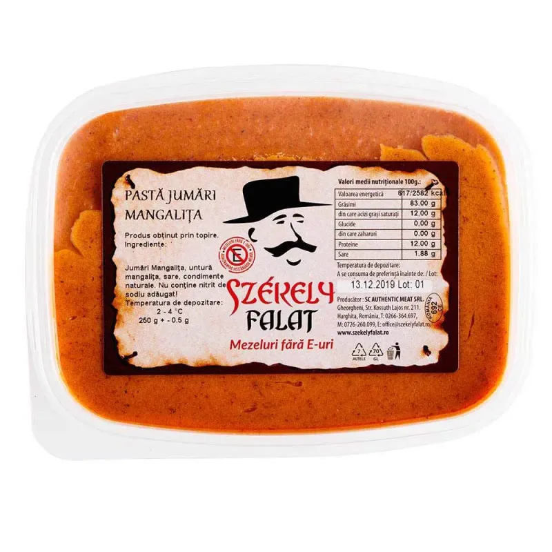 Pasta jumari mangalita, 250 g
