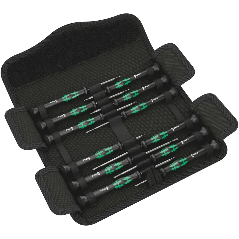 Set 12 surubelnite de precizie profesionale Wera 5073675001, tehnologie aerospatiala