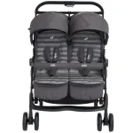 Carucior de gemeni Joie Aire Twin Dark Pewter