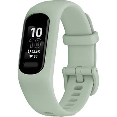 Bratara fitness GARMIN VivoSmart 5, Android/iOS, Bluetooth, Small/Medium, mint