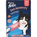 Recompense lichide cu somon, pentru pisici 4x10g
