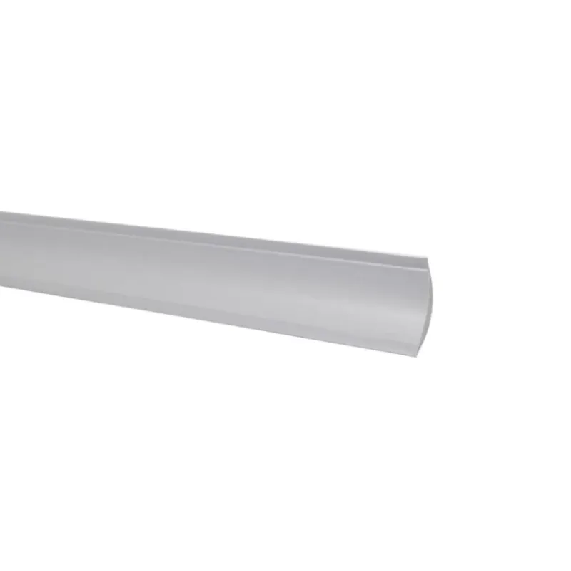 Profil PVC de scafa cu margini flexibile, SET, gri, 25 mm, 2.5 m | Dedeman