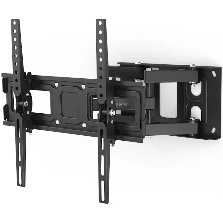 Suport TV de perete Hama 220830, Full Motion, 32"-65" (81cm-165cm), 40 kg, Negru
