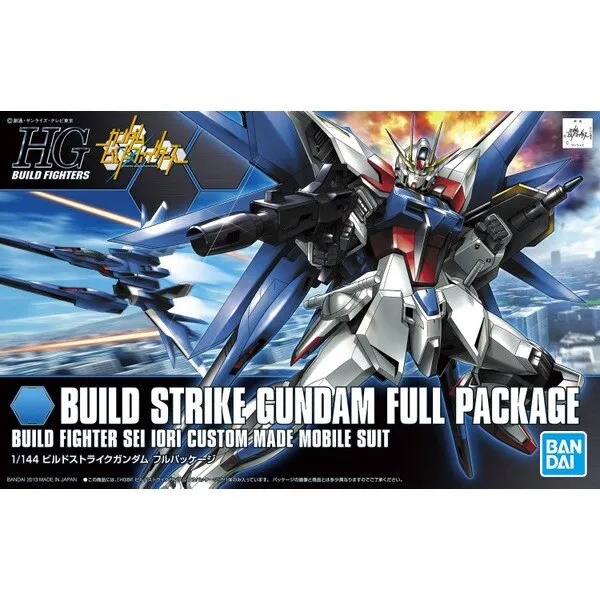 Figurina Bandai HGBF 1/144 BUILD STRIKE GUNDAM FLIGHT FULL PACK